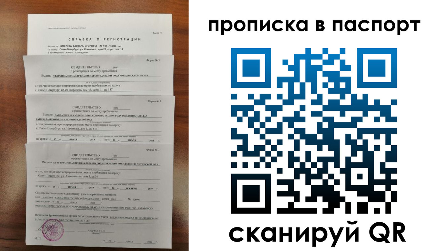 временная регистрация адрес в Нововоронеже